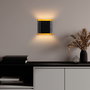 Opviq Bera - 15305 Lámpara de pared negra de metal